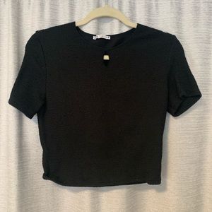 WORN ONCE ZARA CROP TOP